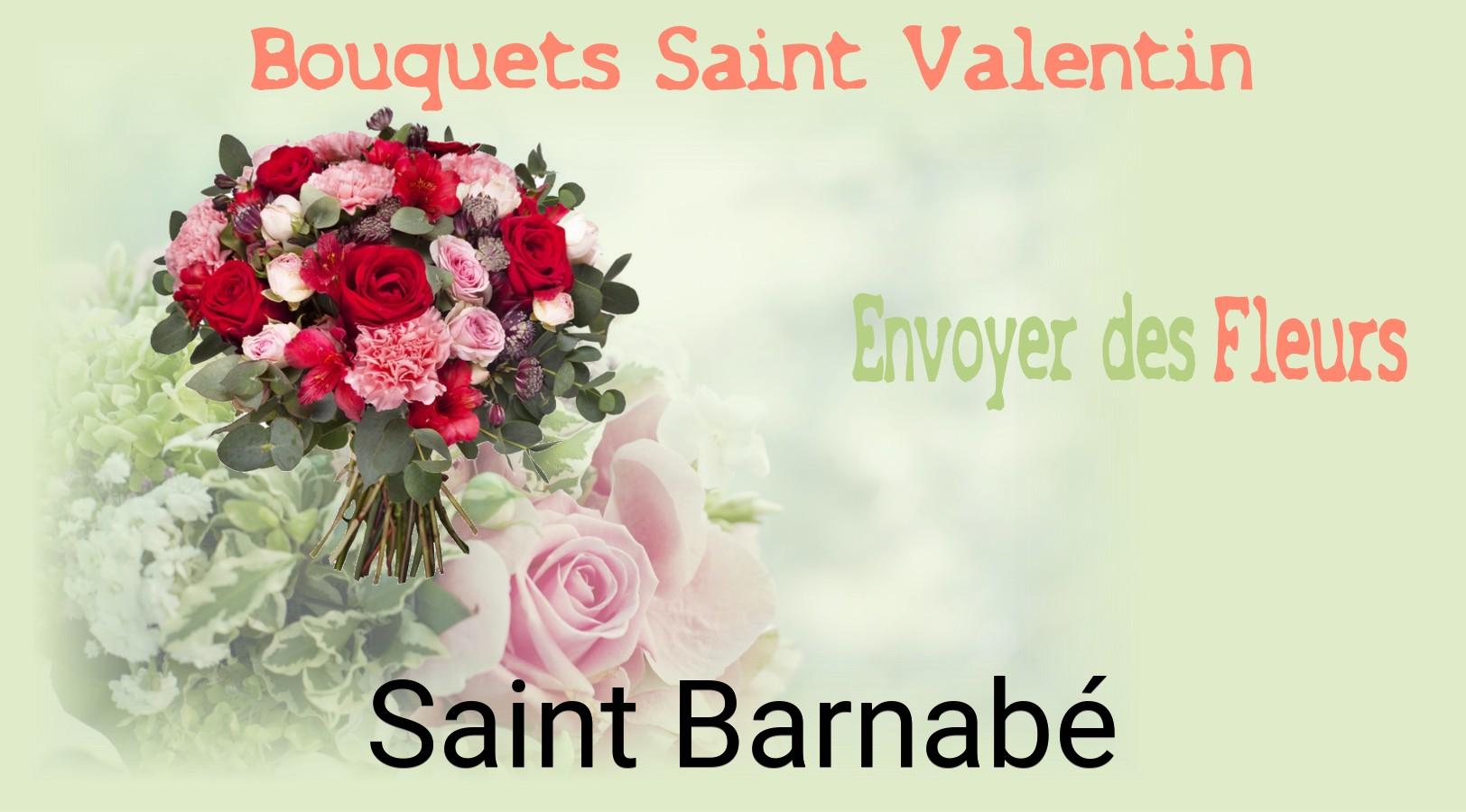 Roses de Saint-Valentin livrées à Saint-Barnabé